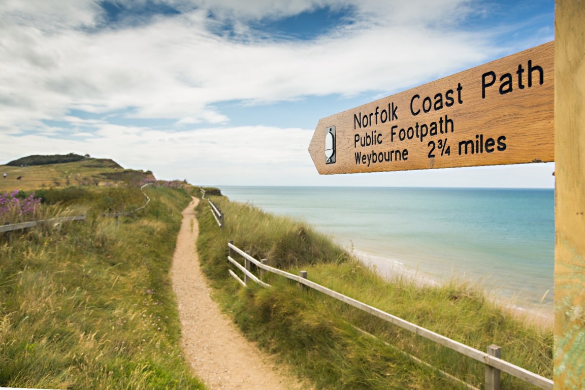 you can just keep walking as the Norfolk Coast Path continues a further 45 ...